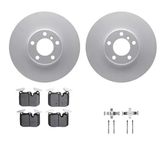 R1 Concepts WDWH1-31084 Brake Rotor- Carbon Coated W/ Ceramic Pads & Hdw